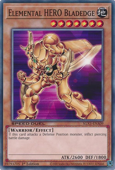 Elemental HERO Bladedge | SGX1-ENA09